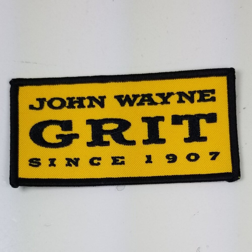 John Wayne Grit Since 1907 Iron on Patch